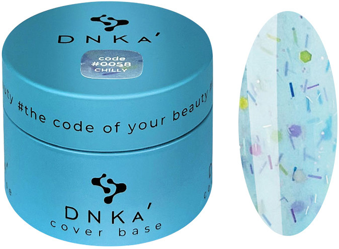 База для нігтів DNKa Cover Base, №0058 30 мл