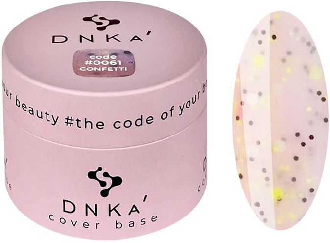 База для нігтів DNKa Cover Base, №0061 30 мл