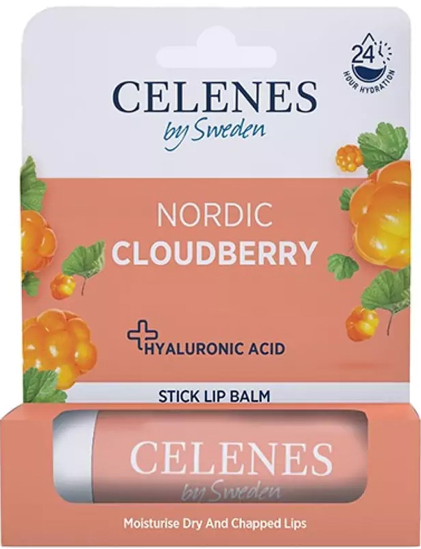 Бальзам для губ з морошкою By Sweden Nordic Cloudberry Stick Celenes, на beauty-prof.com Бальзам для губ з морошкою By Sweden Nordic Cloudberry Stick Celenes,
