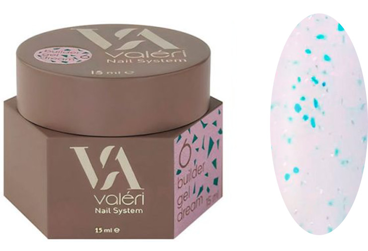 Гель для наращивания 06 Builder Gel Dream VALERI, 15 мл