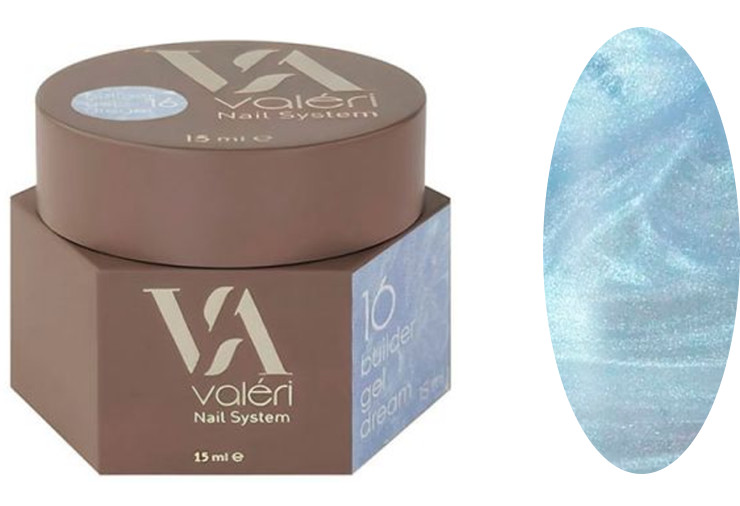 Гель для наращивания 16 Builder Gel Dream VALERI, 15 мл