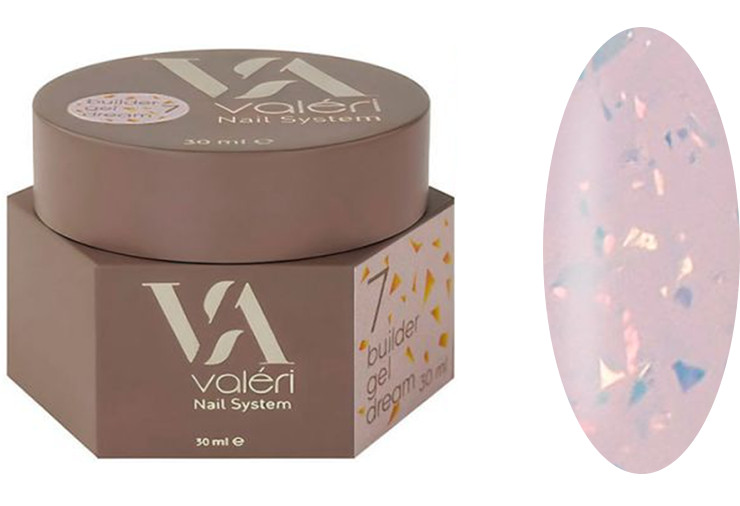 Гель для наращивания 07 Builder Gel Dream VALERI, 30 мл