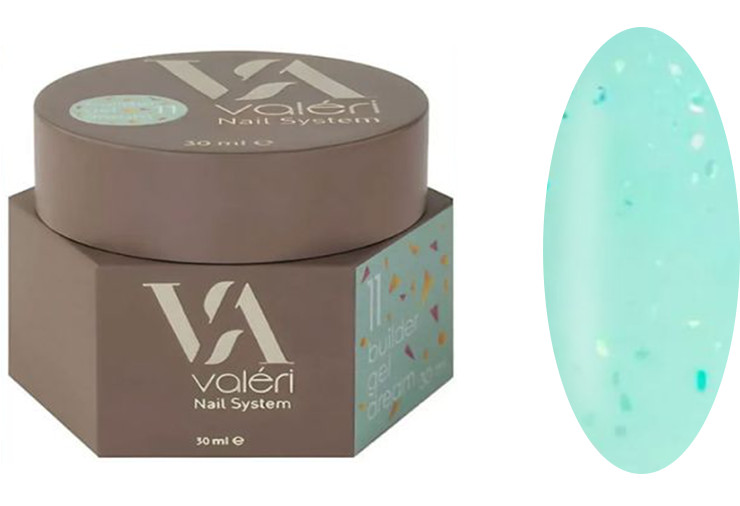 Гель для наращивания 11 Builder Gel Dream VALERI, 30 мл