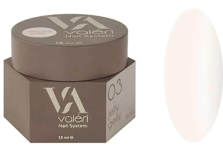 Гель-желе для ногтей 03 Jelly Gelly VALERI, 15 мл
