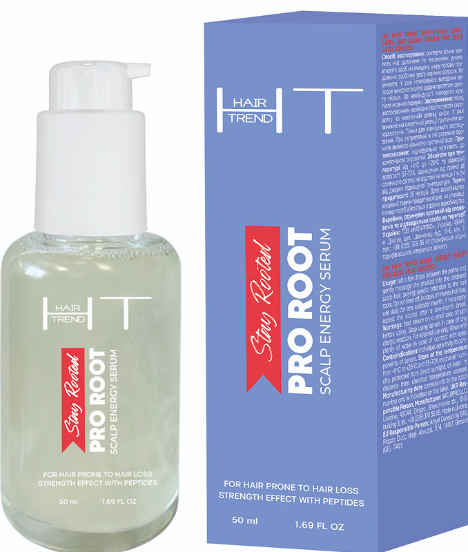 Енергетична сироватка для шкіри голови Pro Root Stay Rooted HAIR TREND, 50 мл на beauty-prof.com Енергетична сироватка для шкіри голови Pro Root Stay Rooted HAIR TREND, 50 мл
