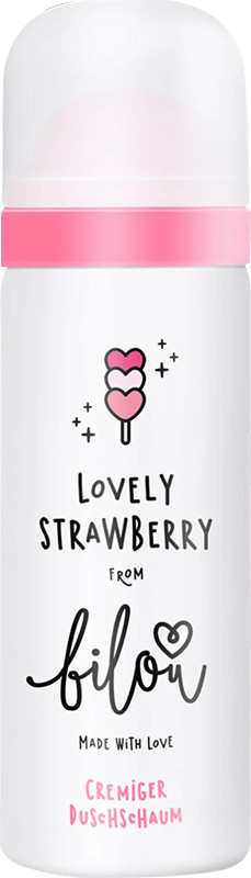 Пенка для душа Мини Lovely Strawberry Bilou, 50 мл