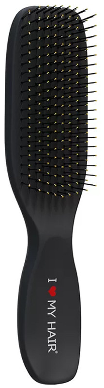 Щітка для волосся матова чорна M Spider Soft, I Love My Hair на beauty-prof.com Фото 2 Щітка для волосся матова чорна M Spider Soft, I Love My Hair Фото 2