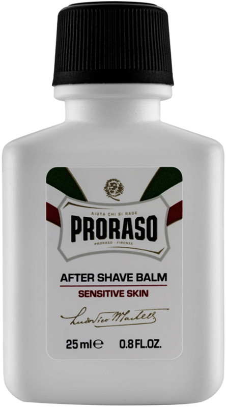 Бальзам після гоління after shave balm sensitiv Proraso, 25 мл