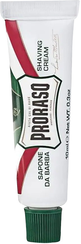 Крем для гоління shave cream tube refresh Proraso, 10 мл