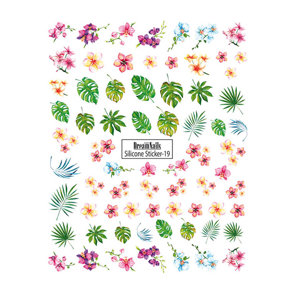 Наклейки для нігтів Silicone Sticker 19