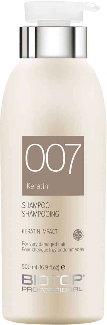 BIOTOP 007 Набір Keratin duo (шампунь 500 мл + кондиціонер для волосся 500 мл)  Фото 2 