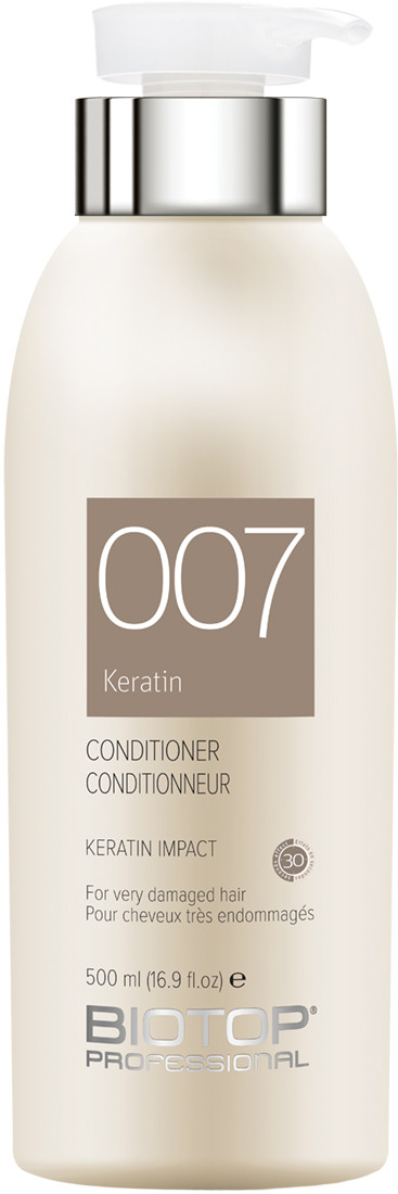 BIOTOP 007 Набір Keratin duo (шампунь 500 мл + кондиціонер для волосся 500 мл)  Фото 3 