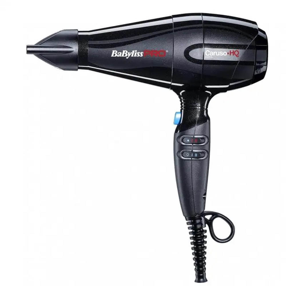 Професійний фен чорний PRO Caruso-HQ Ionic BAB6970IE Babyliss 