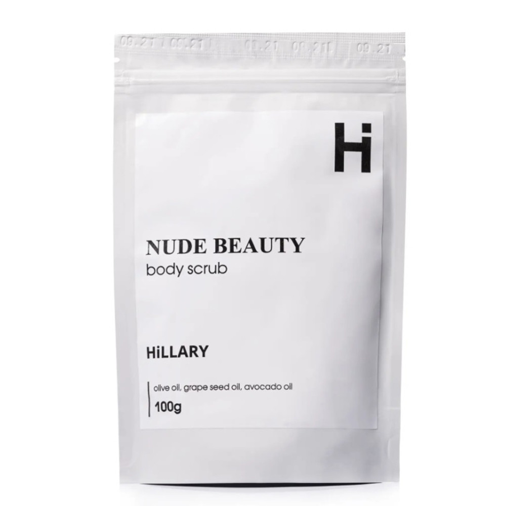 Скраб для тіла парфумований Nude Beauty Body Scrub Hillary, 100 гр