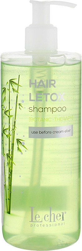 Відновлювальний шампунь зекстрактом бамбука Hair Letox Le Сher, 500 мл