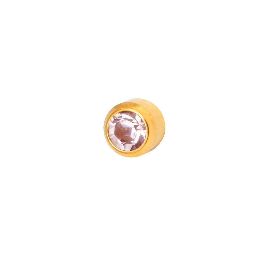 Сережки для вух олександрит золото R 206 Y Studex, 3 мм 