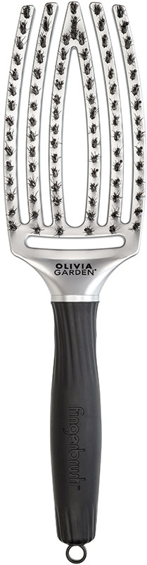 Щітка FingerBrush Care Iconic Boar&Nylon Trinity Silver Olivia Garden на beauty-prof.com Щітка FingerBrush Care Iconic Boar&Nylon Trinity Silver Olivia Garden