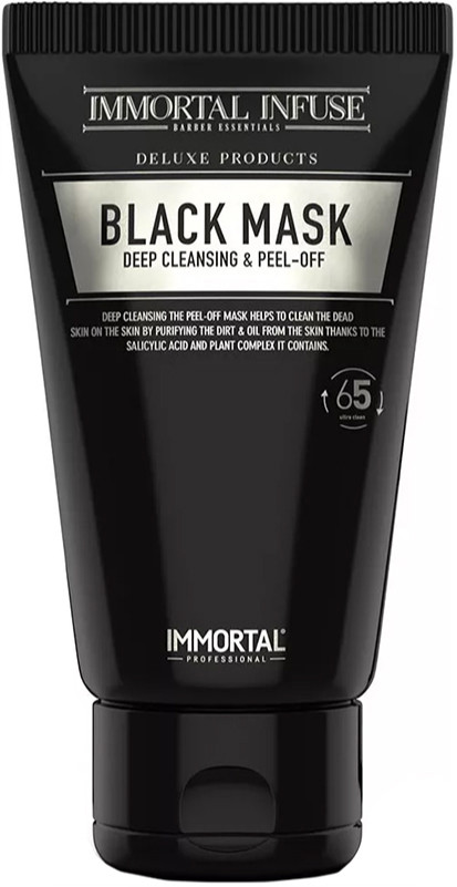 Чорна маска для чистки обличчя Peel-Off Black Mask Immortal, 150 мл