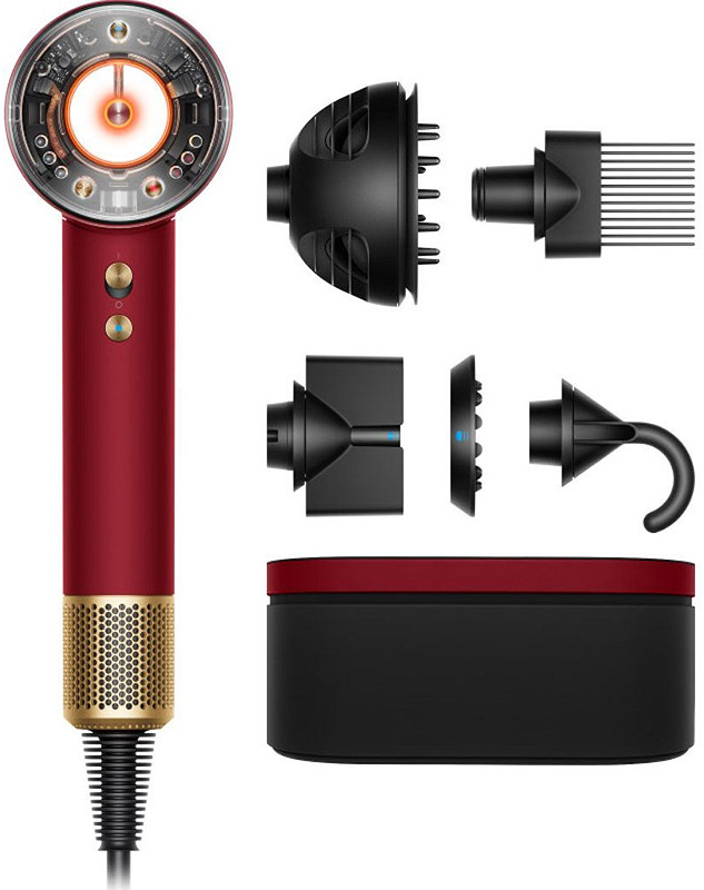 Фен для волос Dyson Supersonic Red Velvet/Gold HD16 Nural на beauty-prof.com Фото 2 Фен для волос Dyson Supersonic Red Velvet/Gold HD16 Nural Фото 2