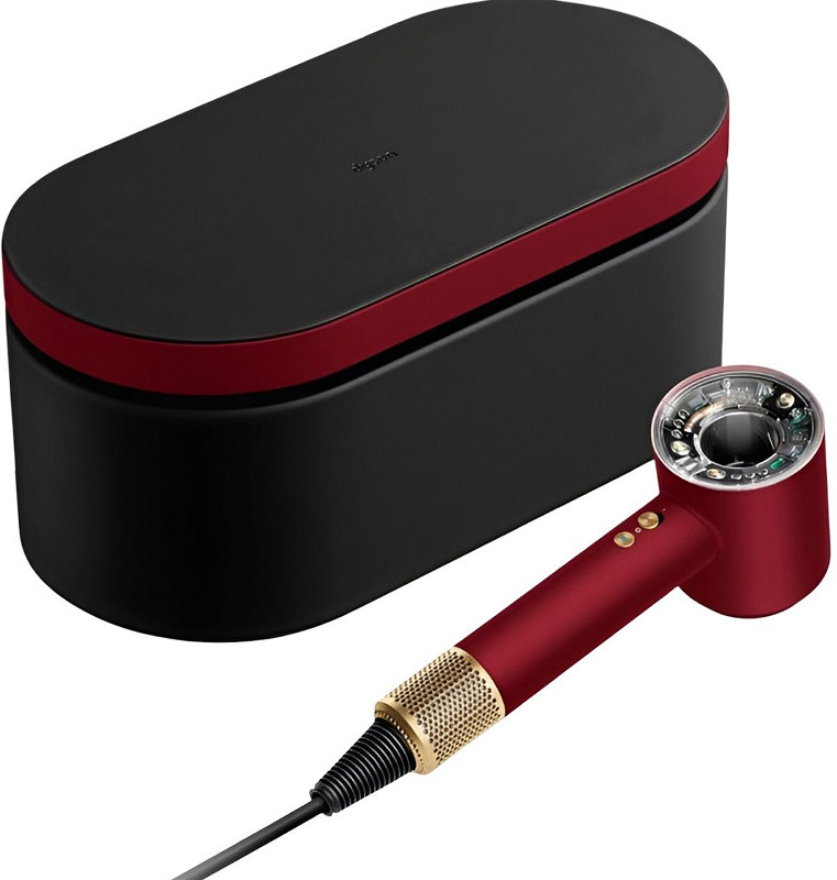 Фен для волос Dyson Supersonic Red Velvet/Gold HD16 Nural на beauty-prof.com Фото 5 Фен для волос Dyson Supersonic Red Velvet/Gold HD16 Nural Фото 5