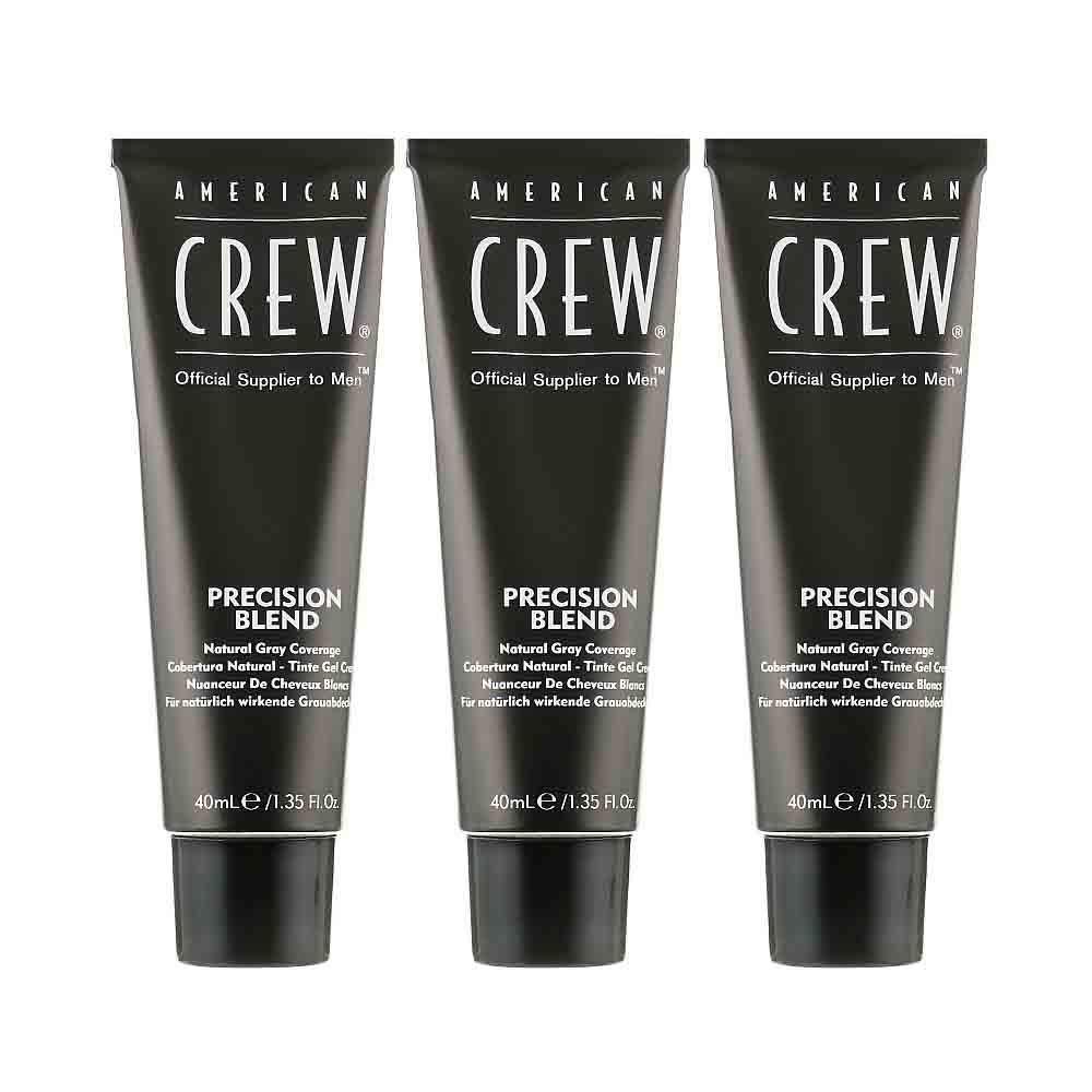 Система маскировки седины Precision Blend уровень 2–3 Dark American Crew, 40 мл на beauty-prof.com Фото 3 Система маскировки седины Precision Blend уровень 2–3 Dark American Crew, 40 мл Фото 3