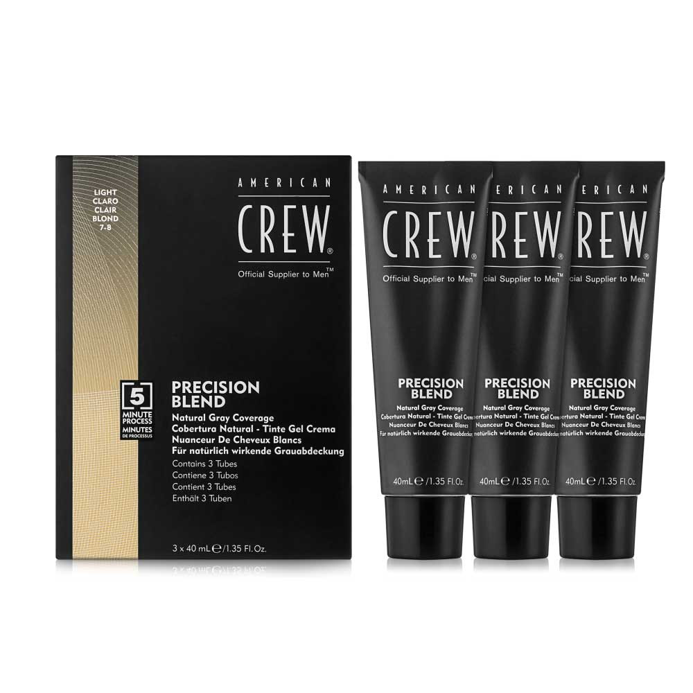 Система маскировки седины Precision Blend уровень 7–8 Light American Crew, 40 мл на beauty-prof.com Система маскировки седины Precision Blend уровень 7–8 Light American Crew, 40 мл
