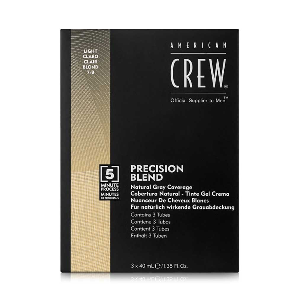 Система маскировки седины Precision Blend уровень 7–8 Light American Crew, 40 мл на beauty-prof.com Фото 2 Система маскировки седины Precision Blend уровень 7–8 Light American Crew, 40 мл Фото 2