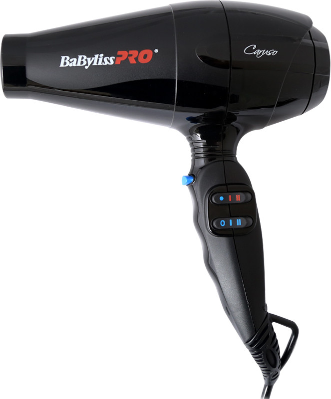 Фен для волосся BaByLiss CARUSO 2400W чорний BAB6520RE 