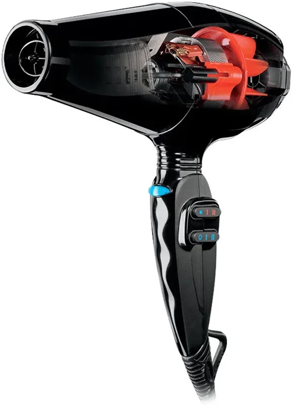 Фен для волосся BaByLiss CARUSO 2400W чорний BAB6520RE  Фото 3 