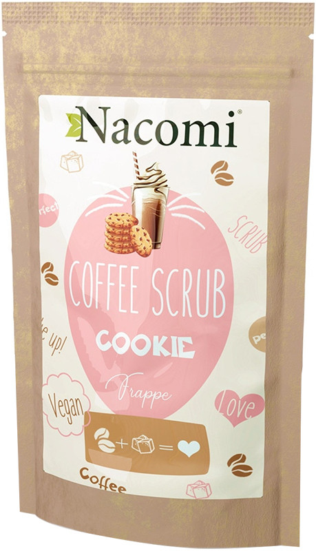 Кавовий скраб - печиво 200 г Nacomi