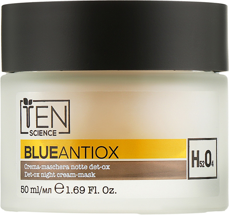 Крем антиоксидантный увлажняющий ночной Blue Antiox Night Cream Ten Science, 50 мл