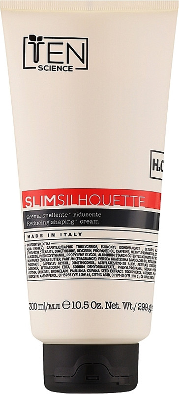 Крем для корекції фігури Стрункий силует Slim Silhouette Shaping Cream Ten Science, 300 мл на beauty-prof.com Крем для корекції фігури Стрункий силует Slim Silhouette Shaping Cream Ten Science, 300 мл