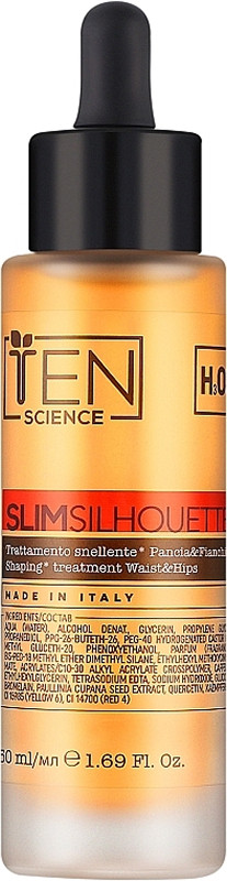 Сироватка для корекції талії і стегон Стрункий силует Slim Silhouette Shaping Waist And Hips Ten Science, 50 мл
