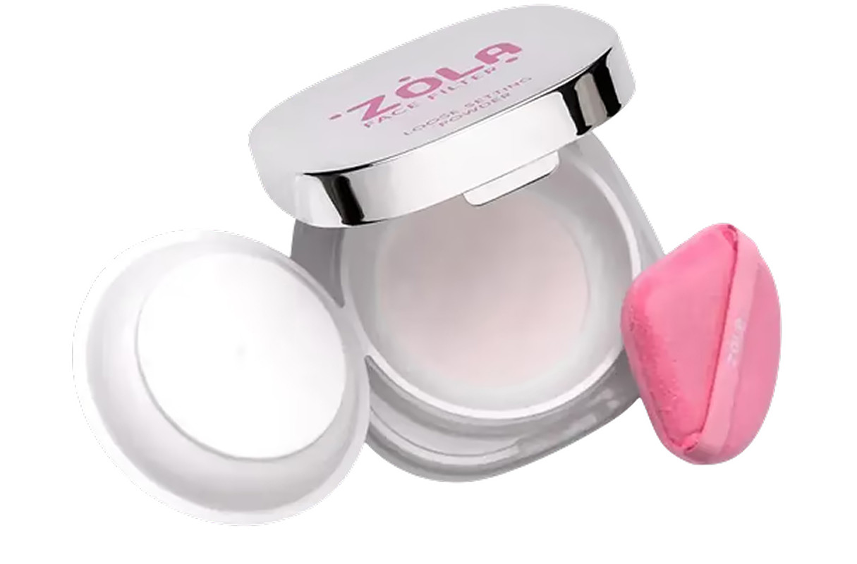 Пудра фиксирующая рассыпная для лица Face Filter 01 Translucent Beige Zola, 8 г 