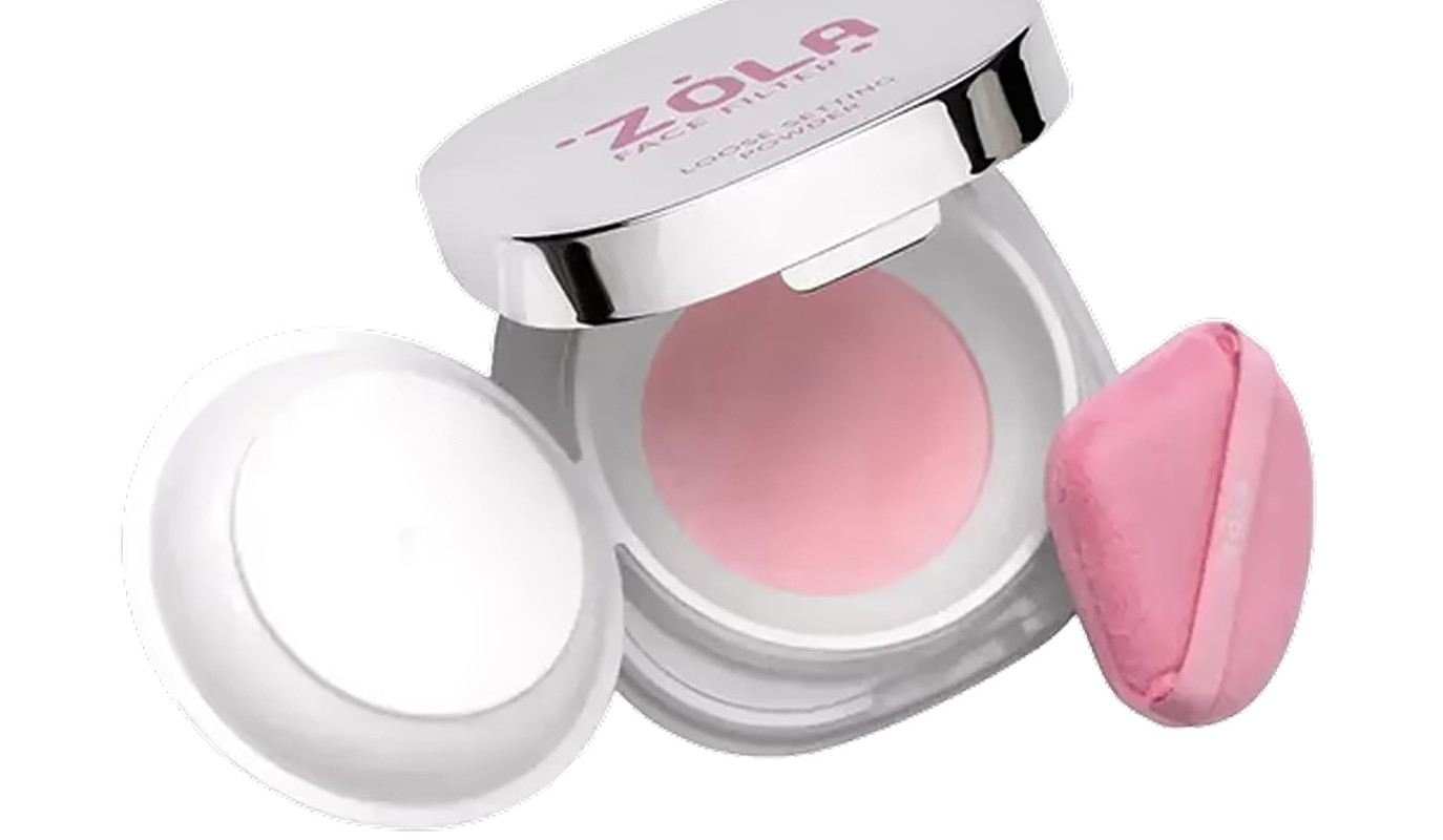 Пудра фиксирующая рассыпная для лица Face Filter 02 Translucent Pink Zola, 8 г