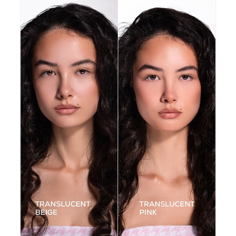 Пудра фиксирующая рассыпная для лица Face Filter 02 Translucent Pink Zola, 8 г  Фото 4 