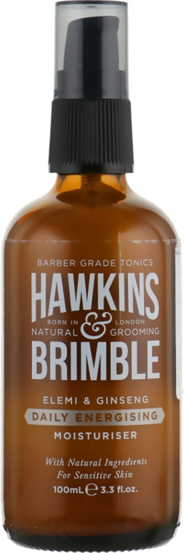 Зволожувальний крем для обличчя Natural Daily Moisturiser Hawkins & Brimble, 100 мл