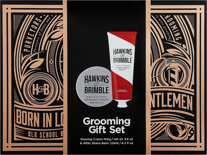 Подарунковий набір для гоління Shaving Gift box Hawkins & Brimble