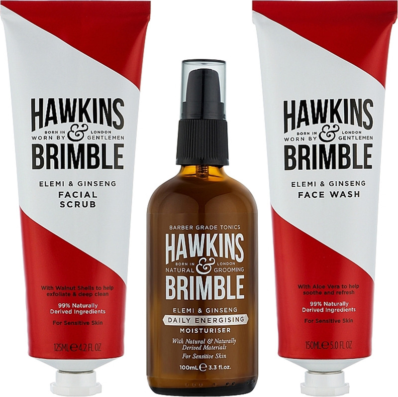 Подарунковий набір для догляду за обличчям Face Gift box Hawkins & Brimble на beauty-prof.com Фото 2 Подарунковий набір для догляду за обличчям Face Gift box Hawkins & Brimble Фото 2