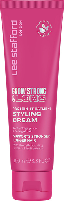 Протеиновый крем для стайлинга Grow Strong & Long Protein Treatment Lee Stafford, 100 мл на beauty-prof.com Протеиновый крем для стайлинга Grow Strong & Long Protein Treatment Lee Stafford, 100 мл