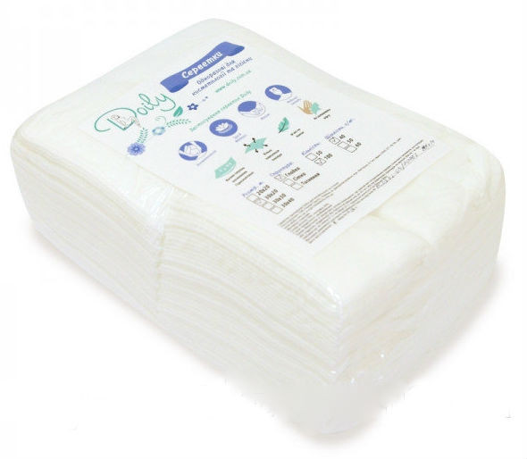 Серветки сітка 20х20 см Doily, 100 шт
