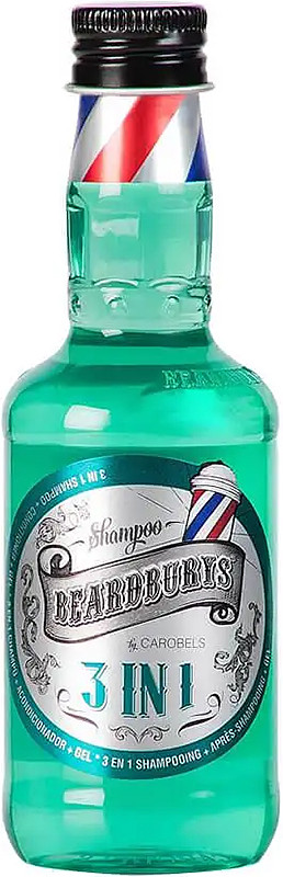 Шампунь, кондиционер и гель "3 IN 1" Beardburys, 100 мл