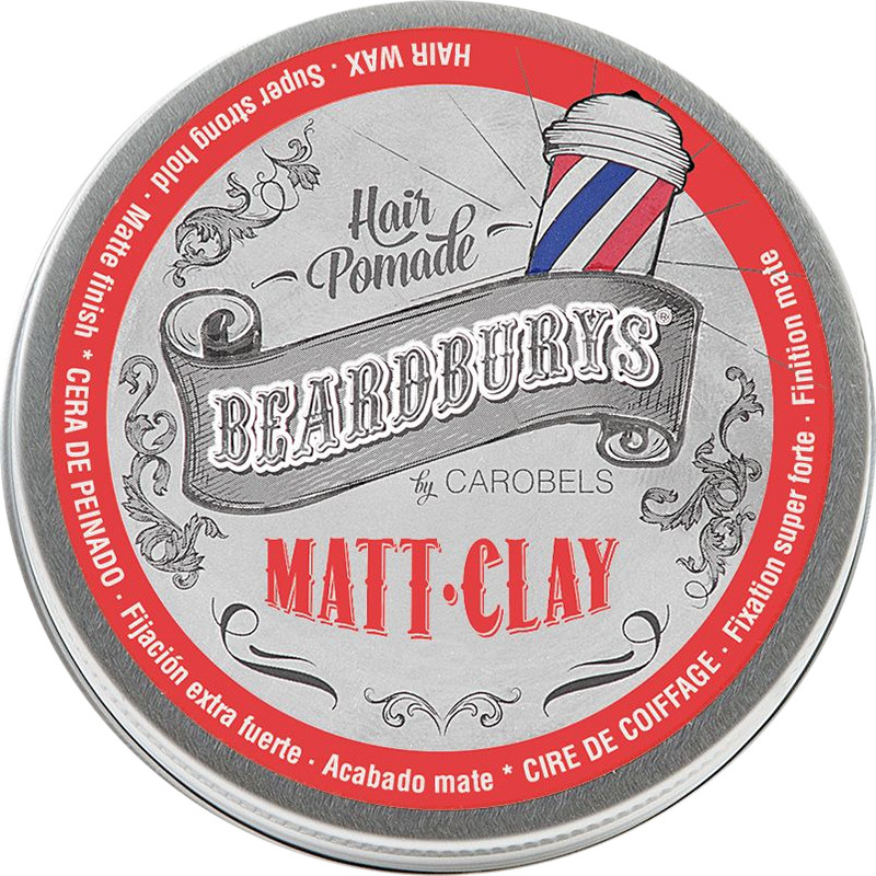 Глина для волос с матовым эффектом Matt-Clay Beardburys, 100 мл