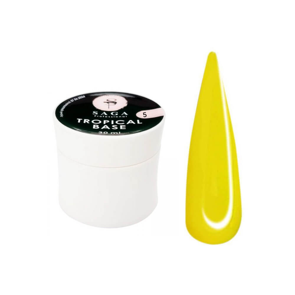 База кольорова Base tropical №5 Saga Professional, 30 мл