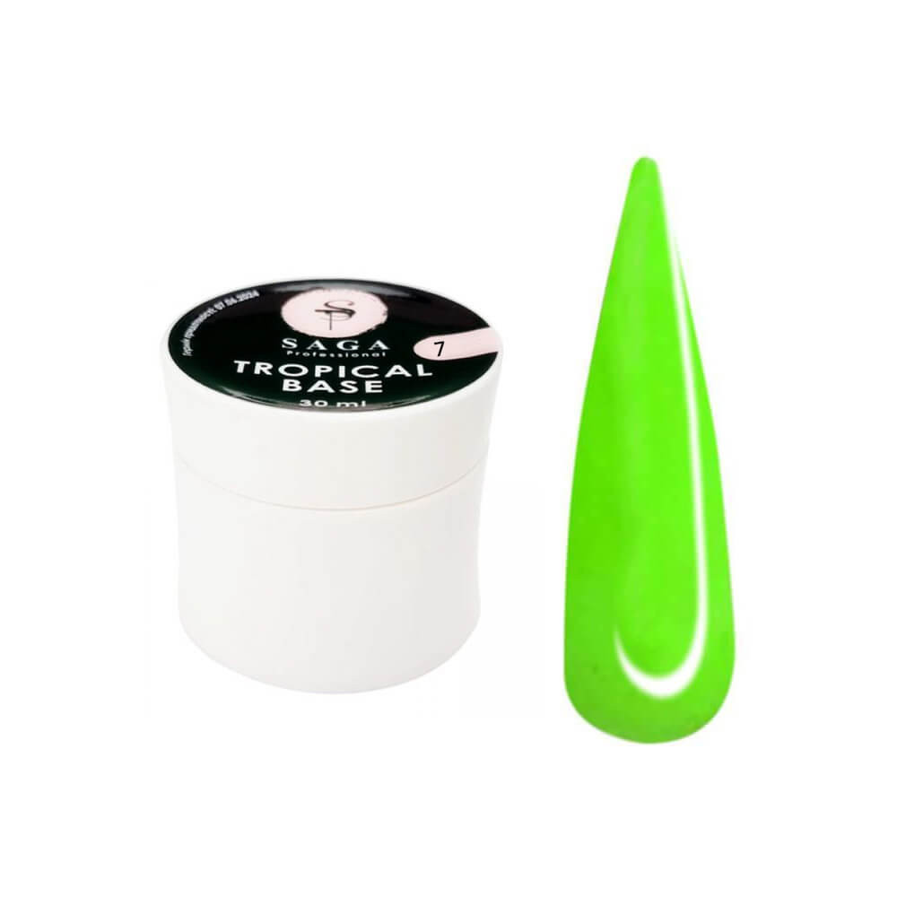База кольорова Base tropical №7 Saga Professional, 30 мл