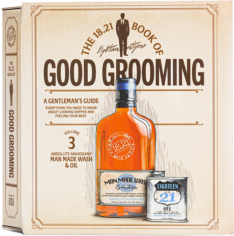 Набор подарочный для мужчин Volume 3 Absolute Mahogany 18.21 Man Made, (532мл/60мл) на beauty-prof.com Набор подарочный для мужчин Volume 3 Absolute Mahogany 18.21 Man Made, (532мл/60мл)