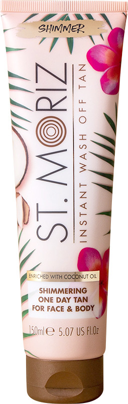 Бронзатор із легким ефектом засмаги St.Moriz Coconut Tan Instant Wash Off Tan, 150 мл