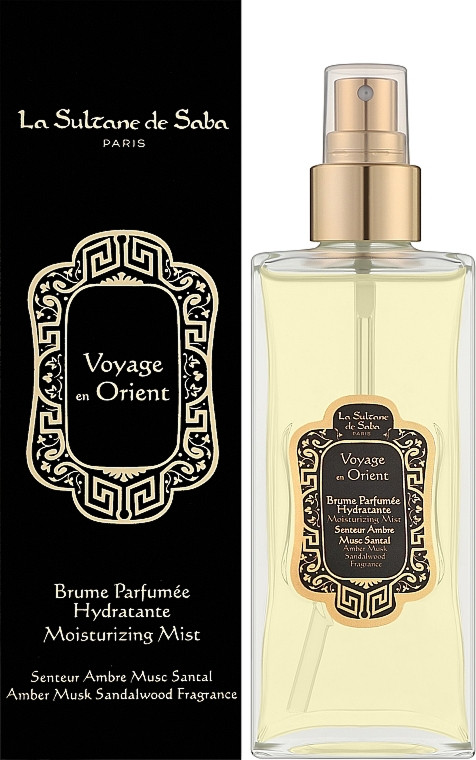 Спрей для тіла Moisturizing Mist Amber Musk Sandalwood Fragrance La Sultan De Saba, 200 мл  Фото 2 