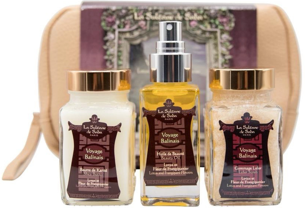 Подарунковий набір для тіла Body Gift Set Lotus & Frangipani Flower Bali La Sultane De Saba