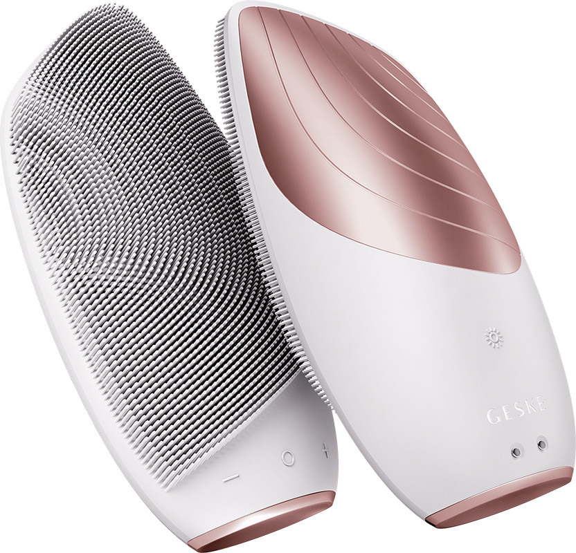 Електронна звукова термо щітка для обличчя GESKE Sonic Thermo Facial Brush 6 в 1 пудровий на beauty-prof.com Фото 3 Електронна звукова термо щітка для обличчя GESKE Sonic Thermo Facial Brush 6 в 1 пудровий Фото 3
